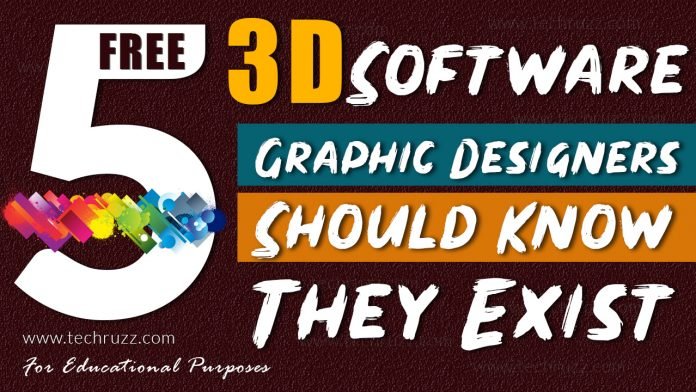 5 Best Free 3D Design Software