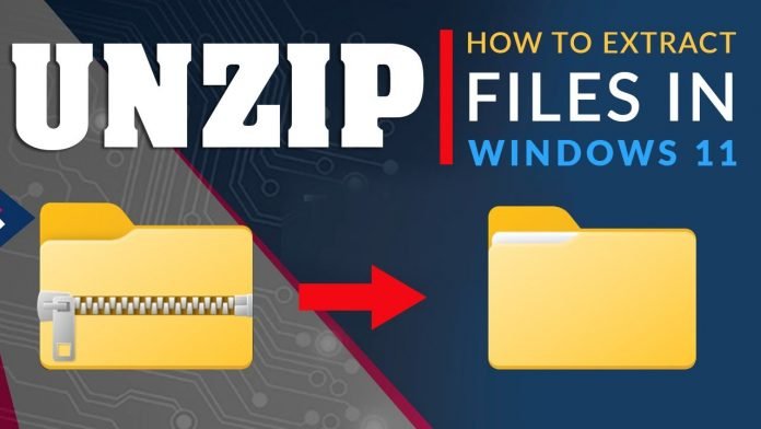 How to Extract or Unzip Files in Windows 11 PC