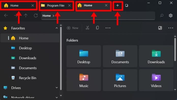How to Use Tabs in File Explorer in Windows 11