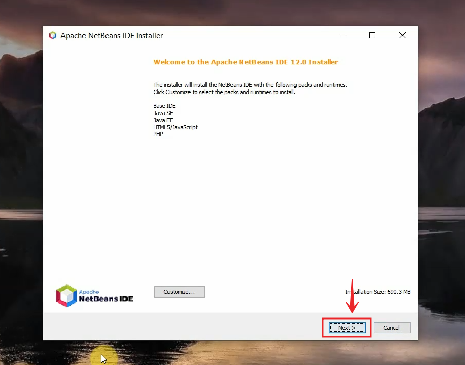 How To Download Install NetBeans IDE 12 On Windows 10 PC5