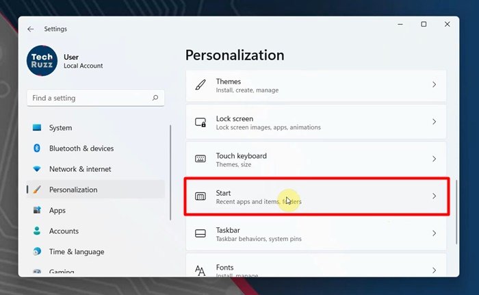 How To Hide Recommended Section From Windows 11 Start Menu3