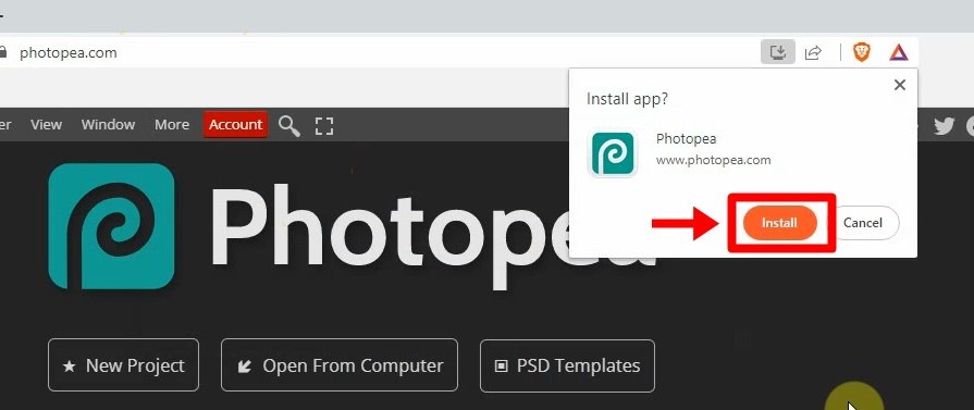 How To Install Photopea On A Windows Pcs Or Laptops2