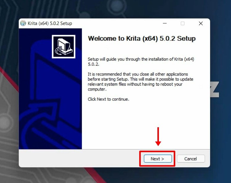 How To Install Krita In Windows 11E