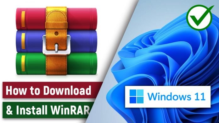 How to Install WinRAR on windows 11