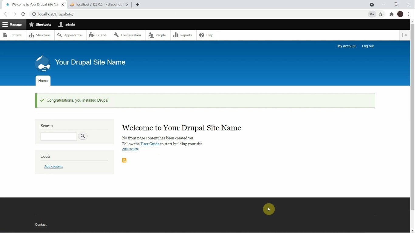 How To Install Drupal In Windows 11J