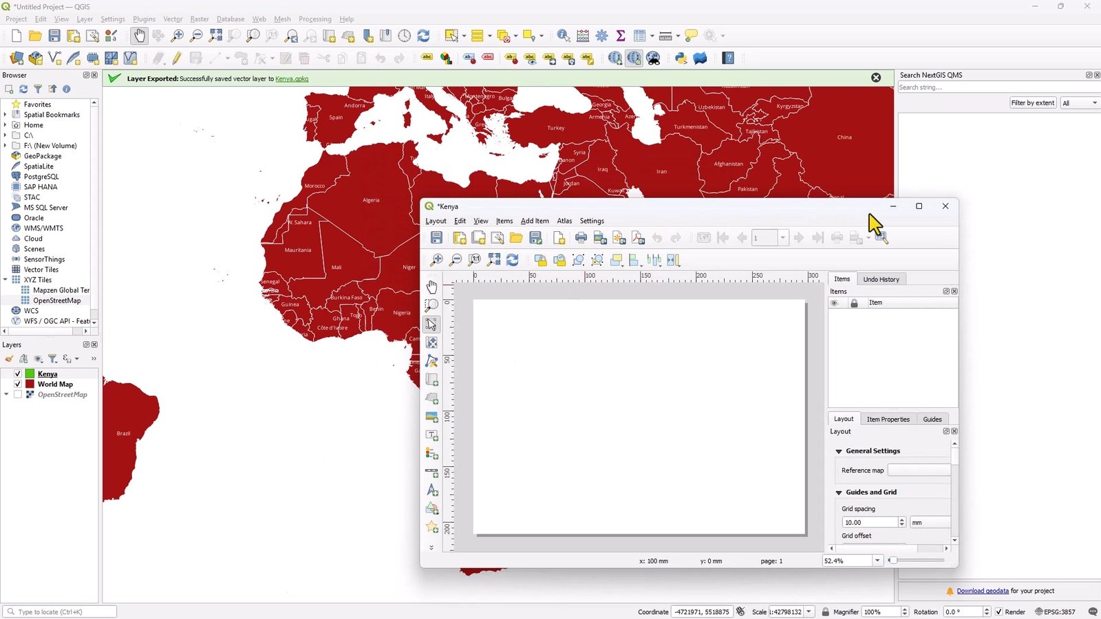 How to Make Your First Map in QGIS in 2026 8 Creating a Print Layout That Actually Looks Finished
