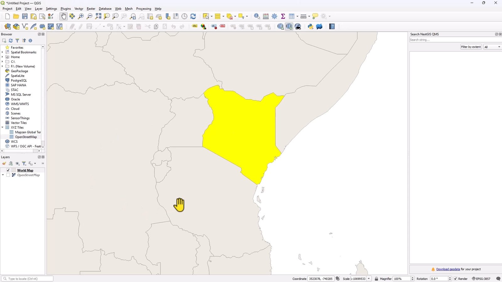 How to Make Your First Map in QGIS in 2026 7 Selecting and Highlighting Countries the Right Way