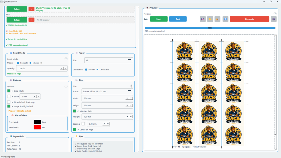 CutMarkPro Review The Ultimate Professional Card Sticker Imposer Software